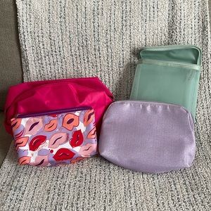 Clinique & Lancôme Cosmetic Bags